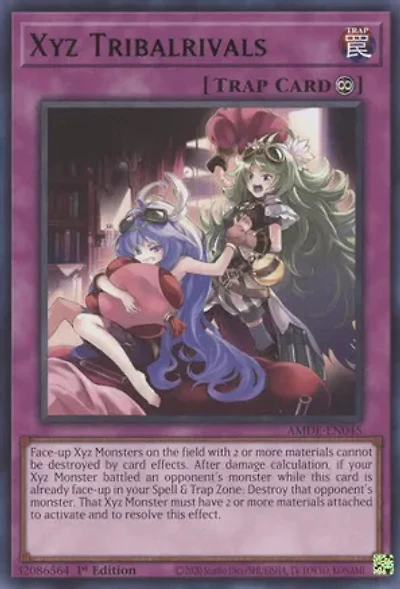 Xyz Tribalrivals - AMDE-EN045 - Rare - 1st Edition