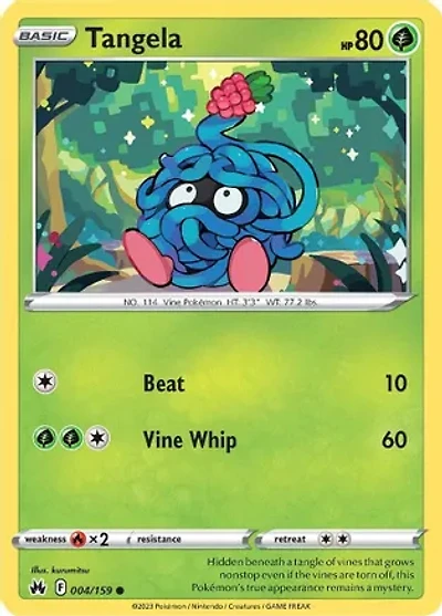 Tangela - 004/159 - Common - Reverse Holo