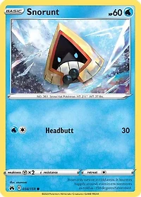 Snorunt - 034/159 - Common - Reverse Holo
