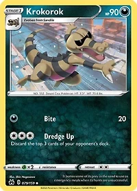 Krokorok - 079/159 - Uncommon - Reverse Holo