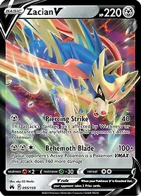 Zacian V - 095/159 - Ultra Rare
