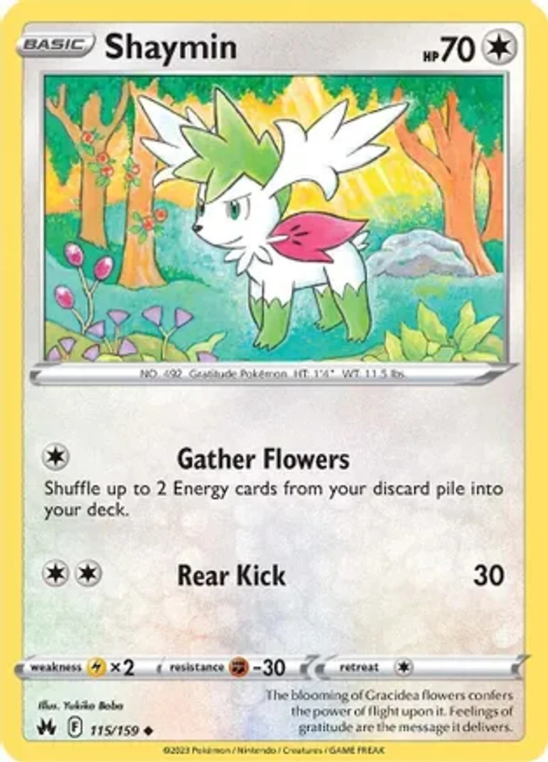 Shaymin - 115/159 - Uncommon - Reverse Holo