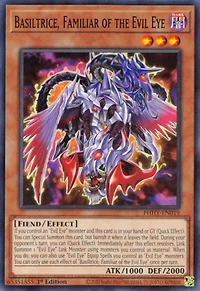 Basiltrice, Familiar of the Evil Eye - PHHY-EN019 - Common - 1st Edition