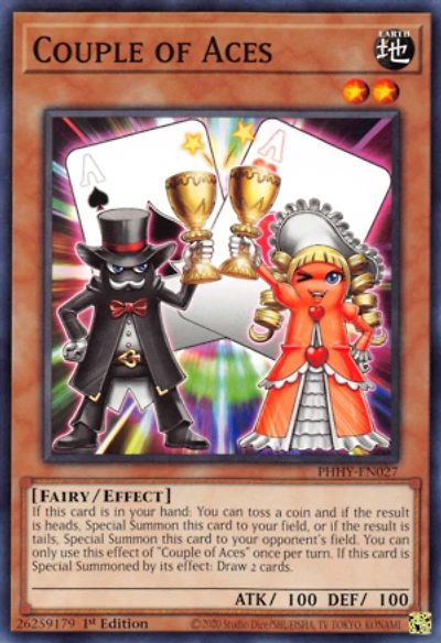Couple of Aces - PHHY-EN027 - Common - 1st Edition