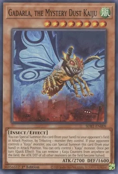 Gadarla, the Mystery Dust Kaiju - SDBT-EN009 - Common - 1st Edition