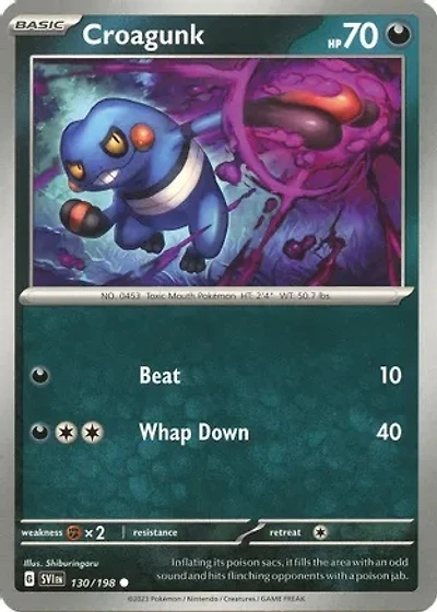 Croagunk - 130/198 - Common