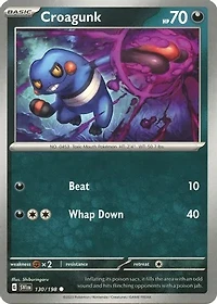 Croagunk - 130/198 - Common - Reverse Holo