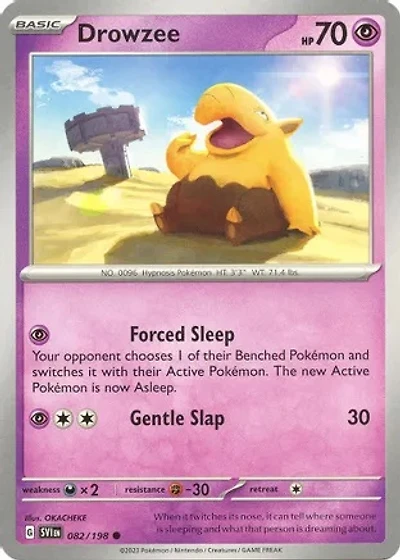 Drowzee - 082/198 - Common - Reverse Holo