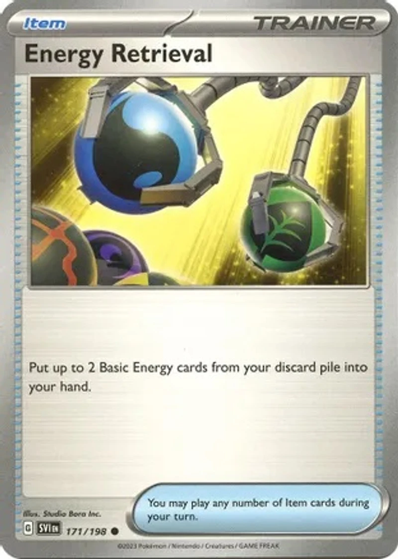 Energy Retrieval - 171/198 - Common - Reverse Holo