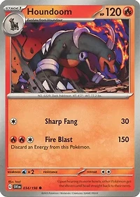 Houndoom - 034/198 - Common - Reverse Holo