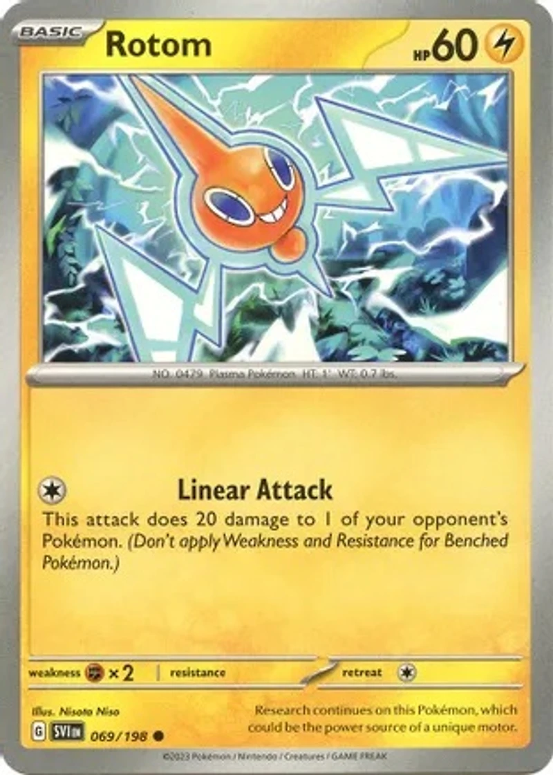 Rotom - 069/198 - Common - Reverse Holo