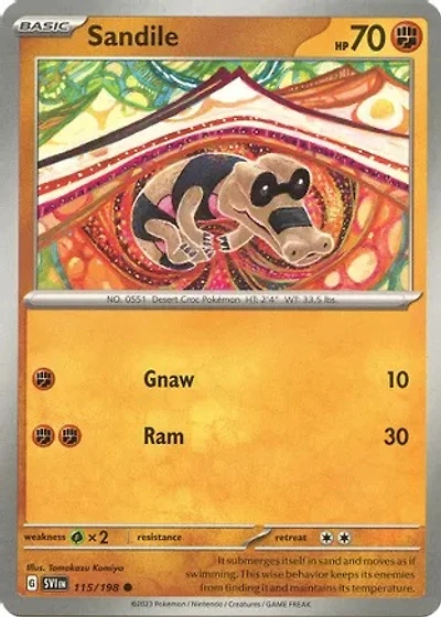 Sandile - 115/198 - Common - Reverse Holo