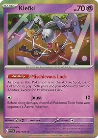 Klefki - 096/198 - Holo Rare - Reverse Holo