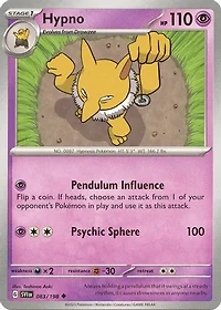Hypno - 083/198 - Uncommon - Reverse Holo