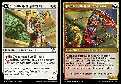 Sun-Blessed Guardian // Furnace-Blessed Conqueror