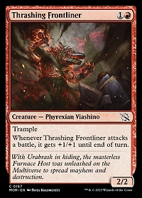 Thrashing Frontliner - Foil