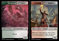 Phyrexian Hydra (011) // Warrior (015) Double-Sided Token - Foil