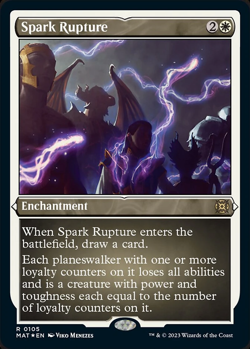 Spark Rupture - Foil Etched
