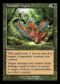 Animist's Might - Foil - Showcase