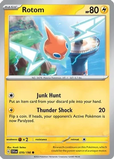 Rotom - 070/198 - Cosmos Holo Promo