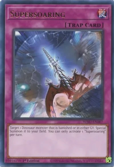 Supersoaring - WISU-EN007 - Rare - 1st Edition