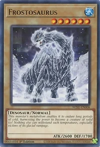 Frostosaurus - WISU-EN008 - Rare - 1st Edition