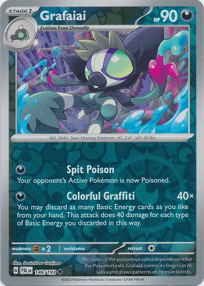 Grafaiai - 146/193 - Uncommon - Reverse Holo