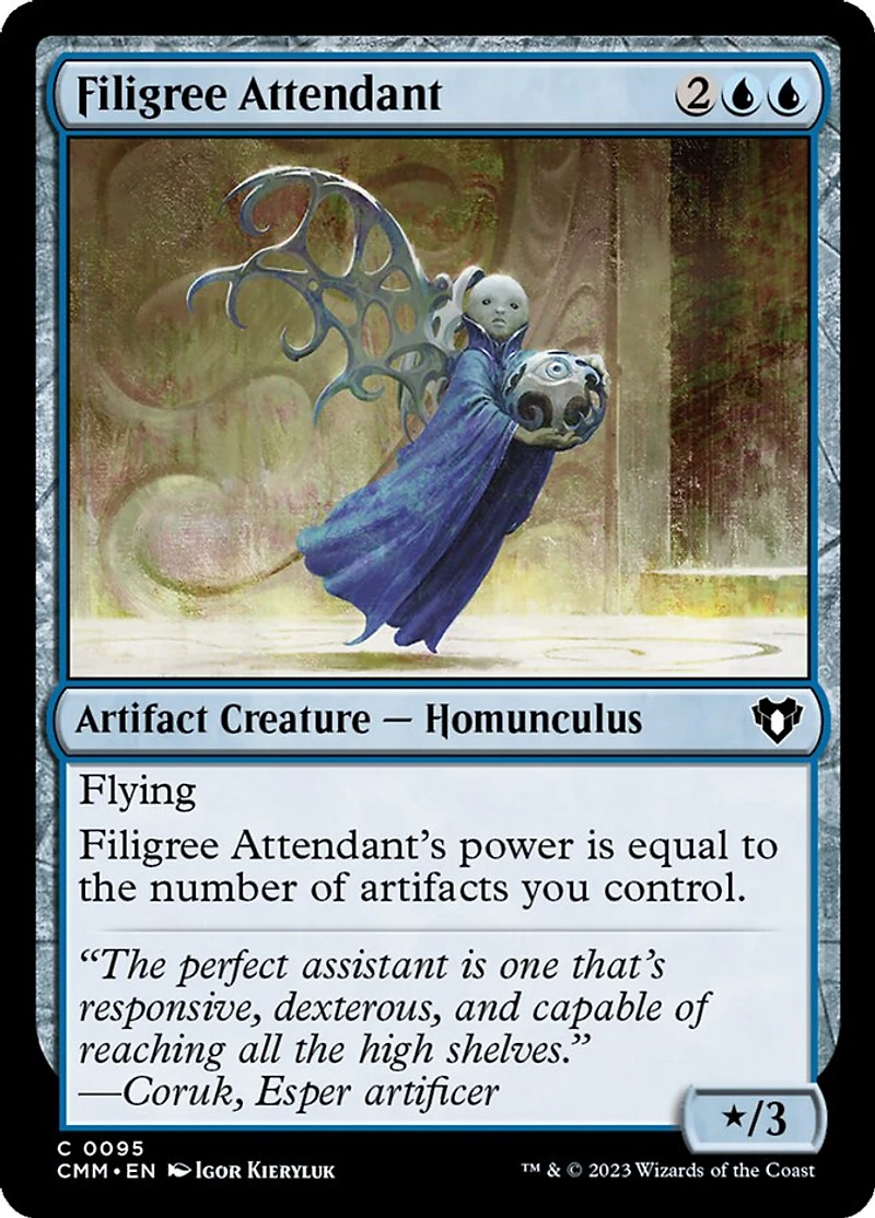 Filigree Attendant - Foil