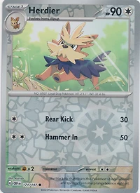 Herdier - 171/197 - Common - Reverse Holo