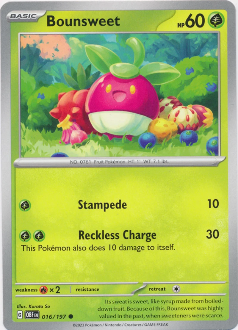 Bounsweet - 016/197 - Common