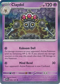 Claydol - 095/197 - Holo Rare