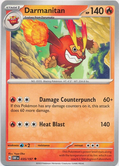 Darmanitan - 035/197 - Uncommon