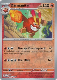 Darmanitan - 035/197 Uncommon Reverse Holo