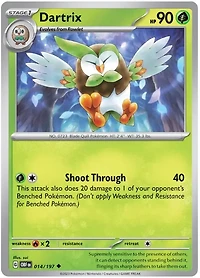 Dartrix - 014/197 - Uncommon