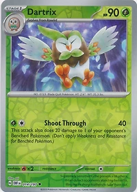 Dartrix - 014/197 - Uncommon - Reverse Holo