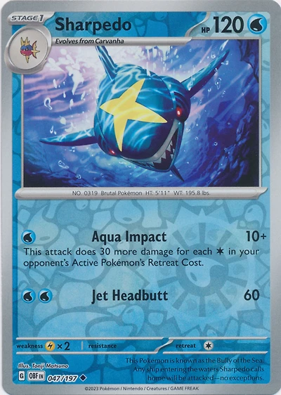 Sharpedo - 047/197