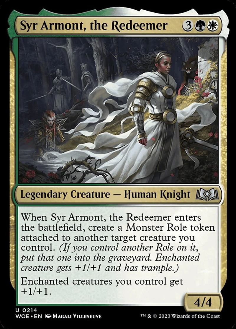 Syr Armont, the Redeemer