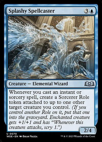 Splashy Spellcaster - Foil