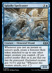 Splashy Spellcaster - Foil