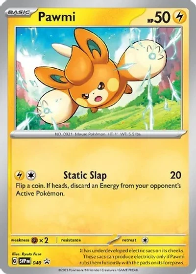 Pawmi - SVP040 - SVP Black Star Promos