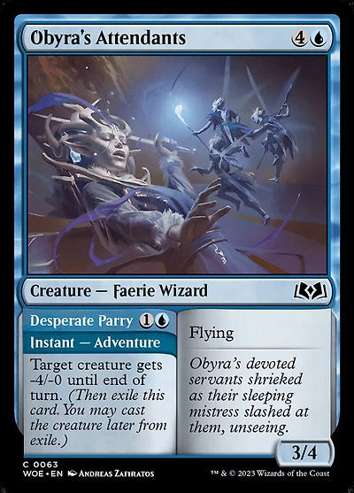 Obyra's Attendants // Desperate Parry