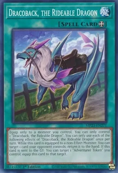 Dracoback, the Rideable Dragon - MP23-EN271 - Common - 1st Edition