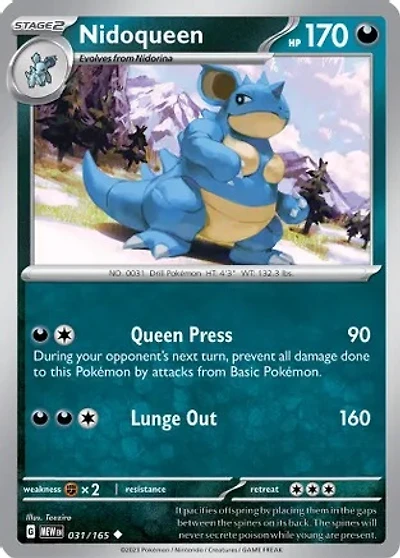 Nidoqueen - 031/165