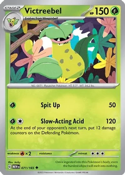 Victreebel - 071/165 - Uncommon