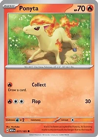 Ponyta - 077/165 - Common