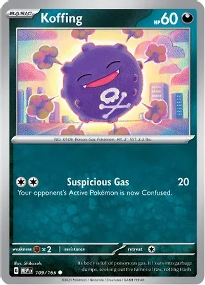 Koffing - 109/165 - Common