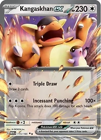 Kangaskhan ex - 115/165 Double Rare