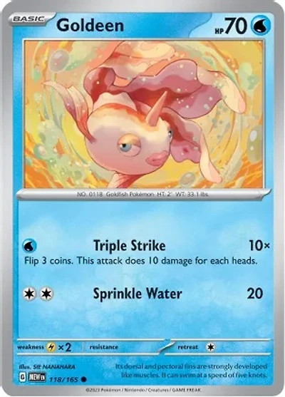Goldeen - 118/165 - Common