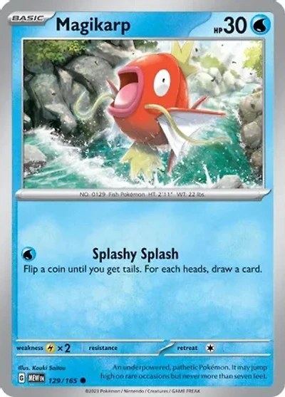 Magikarp - 129/165 - Common