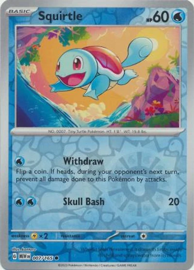 Squirtle - 007/165